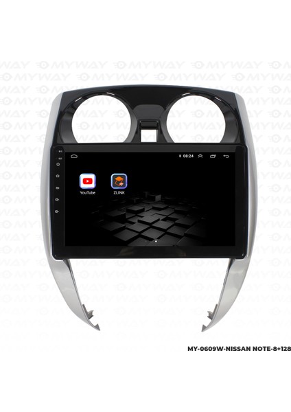Nissan Note Android Multimedya Carplay Navigasyon Ekran - 8gb RAM+128 GB HDD - Myway fiyatları