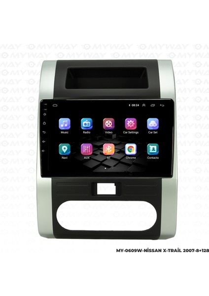 Nissan X-Trail Android Multimedya Carplay Navigasyon Ekran - 8gb RAM+128 GB HDD - Myway fırsatları