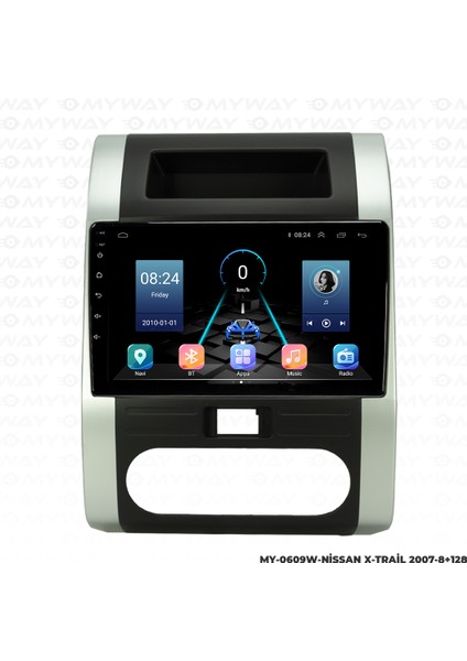 Nissan X-Trail Android Multimedya Carplay Navigasyon Ekran - 8gb RAM+128 GB HDD - Myway indirimleri