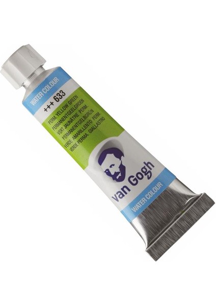 Tüp Suluboya 10ML 633 Permanent Yellowish Green