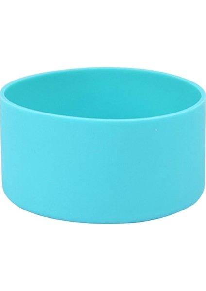 Su Şişeleri Alt Kapak Koruyucu Silikon Bot Önleyici Kayma Aksesuarları Mavi (Yurt Dışından)