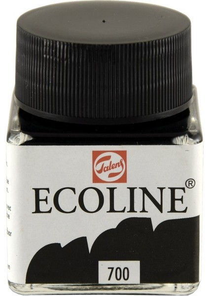 Ecoline Sıvı Suluboya 30ML 700 Black