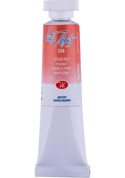 Tüp Suluboya 10ML N:226 Titian Red