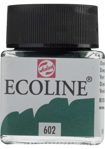 Ecoline Sıvı Suluboya 30ML 602 Deep Green