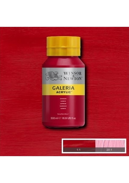 Galeria Akrilik Boya 500ML. 203 Crimson