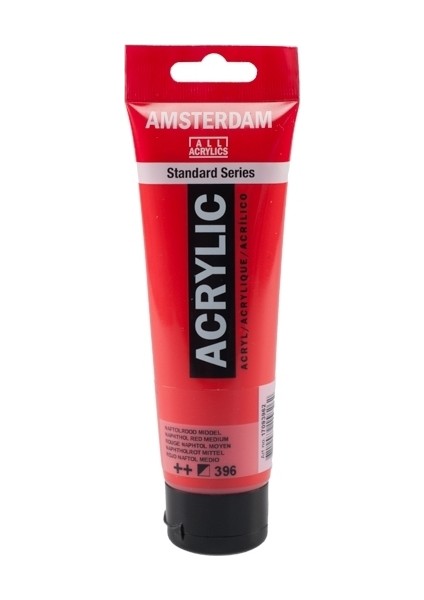 Akrilik Boya 120 Ml. 396 Naphthol Red Medium