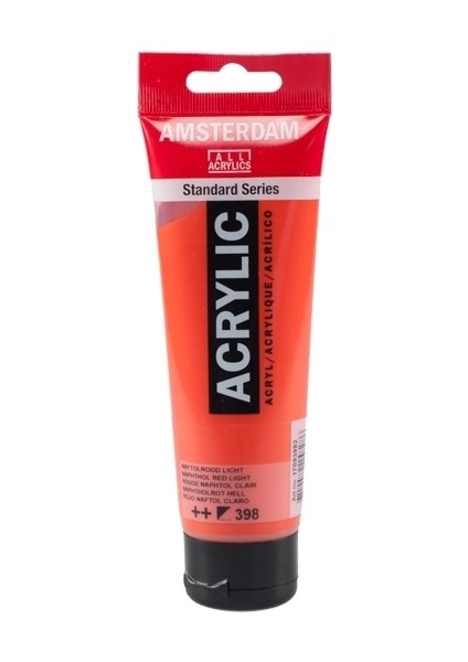 Akrilik Boya 120 Ml. 398 Naphthol Red Light