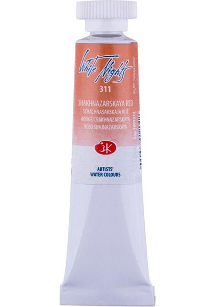 Tüp Suluboya 10ML N:311 Shaknazarskaya Red
