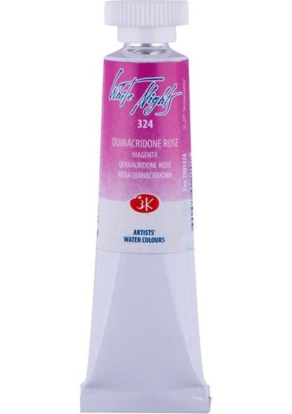 Tüp Suluboya 10ML N:324 Quinacridone Rose