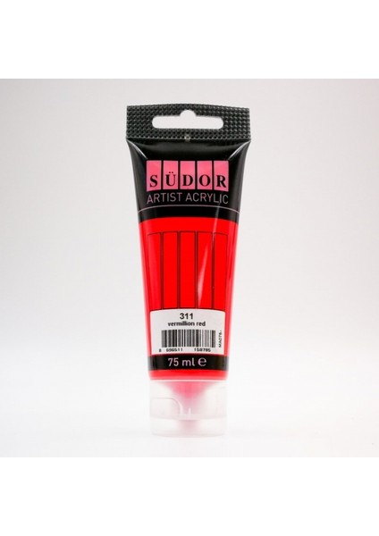 Akrilik Artist Seri 75ML Vermılıon Kırmızı