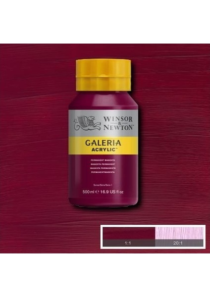 Galeria Akrilik Boya 500ML. 488 Permanent Magenta