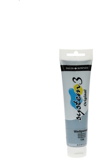 System 3 Akrilik Boya 150ML 114 Wedgwood