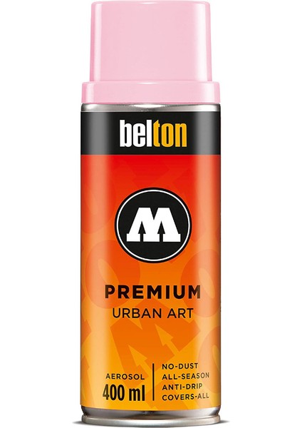 Belton Premium Sprey Boya 400ML N:052 Piglet Pink