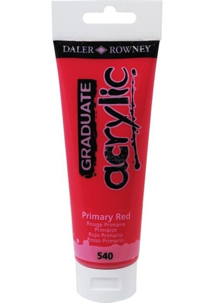 Graduate Akrilik Boya 120ML 540 Primary Red
