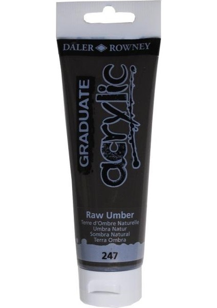 Graduate Akrilik Boya 120ML 247 Raw Umber