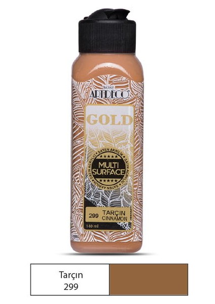 Gold Multi Surface Akrilik Boya 140 Ml. 299 Tarçın