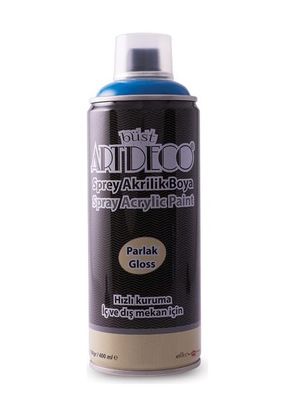 Akrilik Sprey Boya 400 Ml. Mavi