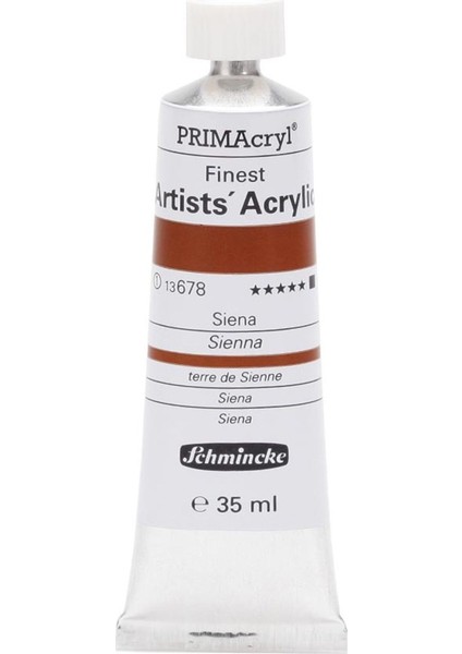 Artist Akrilik Boya - Sienna - 35ML - Seri 1