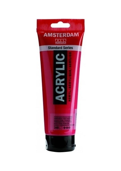 Akrilik Boya 120 Ml. 348 Permanent Red Purple
