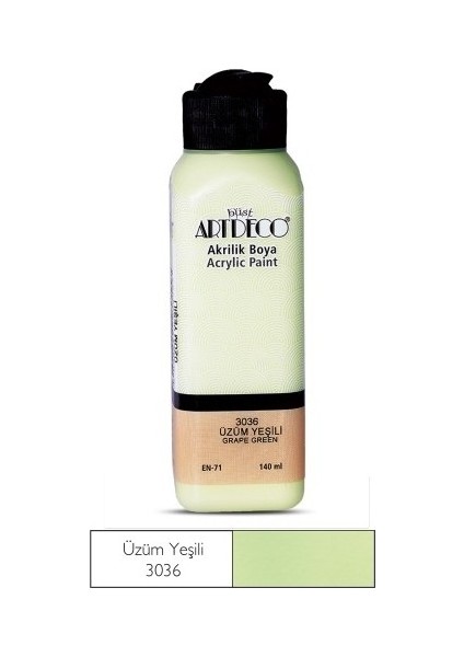 Üzüm Yeşili Yeni Formül Akrilik Boya 140 ml