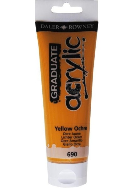 Graduate Akrilik Boya 120ML 690 Yellow Ochre