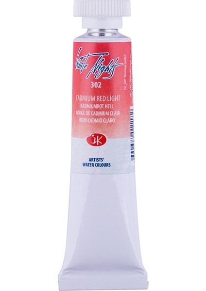 Tüp Suluboya 10ML N:302 Cadmium Red Light