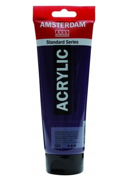 Akrilik Boya 120 Ml. 568 Permanent Blue Violet