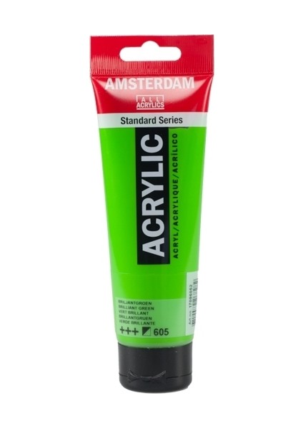 Akrilik Boya 120 Ml. 605 Brilliant Green