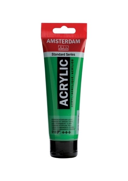 Akrilik Boya 120 Ml. 618 Permanent Green Light