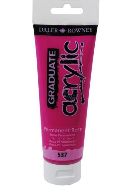 Graduate Akrilik Boya 120ML 537 Permanent Rose