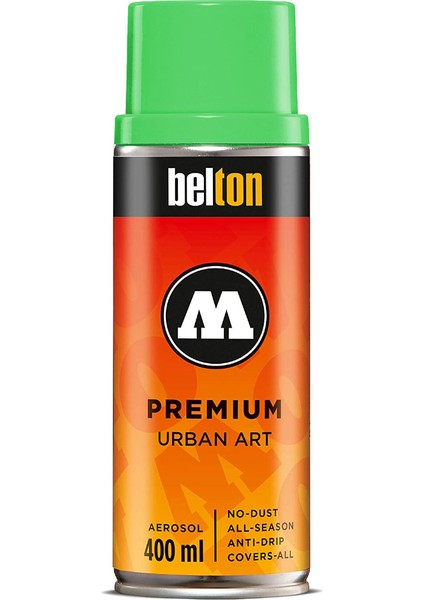 Belton Premium Sprey Boya 400ML N:158 Clover Green
