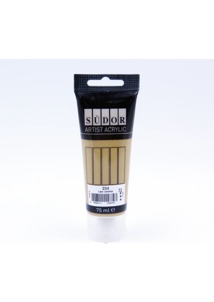 Akrilik Tüp Boya 75 ml N:234 Ham Siena