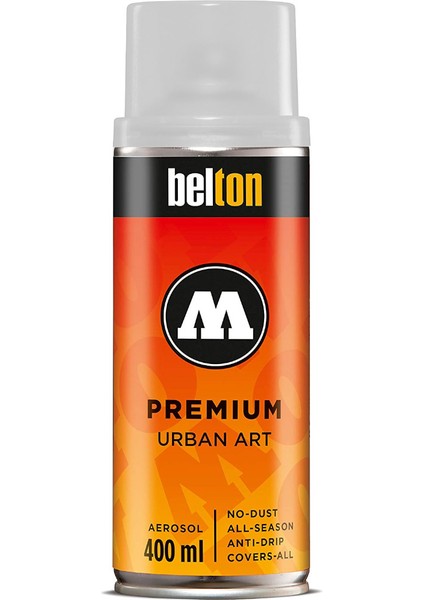 Belton Premium Sprey Boya 400ML N:251 Transparent Signal White