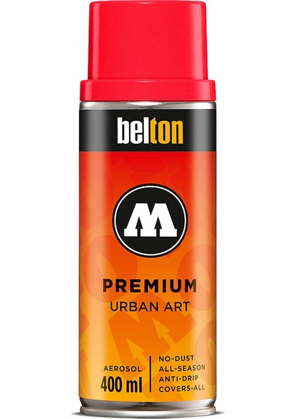Belton Premium Sprey Boya 400ML N:033 Signal Red