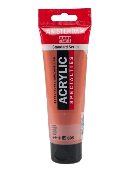 Akrilik Boya 120 Ml. 805 Copper (Metalik)