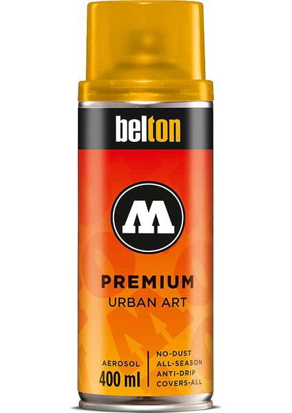 Belton Premium Sprey Boya 400ML N:237 Transparent Melon Yellow