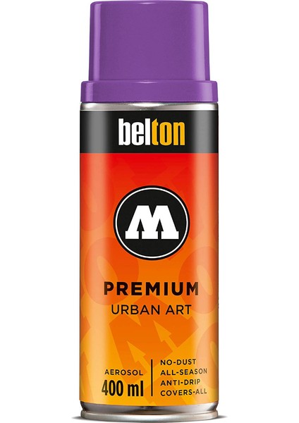 Belton Premium Sprey Boya 400ML N:068 Blackberry