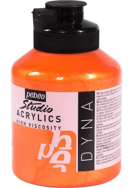 Akrilik Boya 500ML N353 Iridescent Orange-Yellow