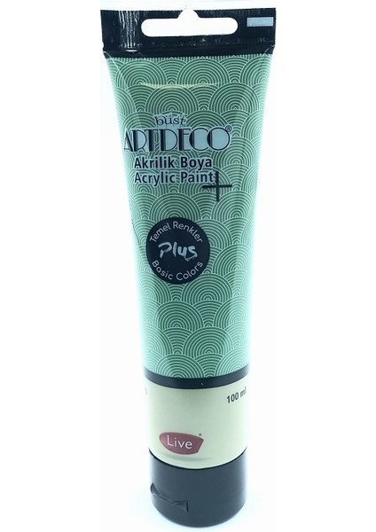Plus Akrilik Boya 100ML Tüp Oksit Krom 472