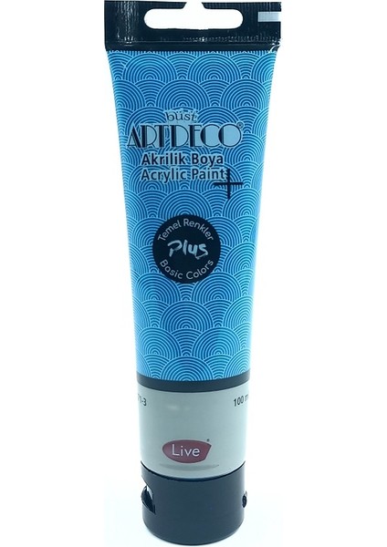 Plus Akrilik Boya 100ML Tüp Indigo 448