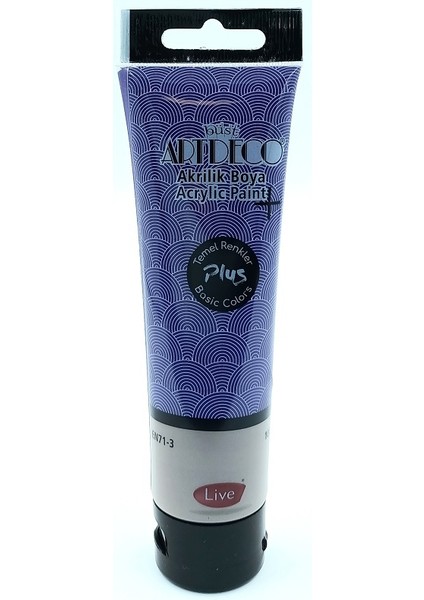 Plus Akrilik Boya 100ML Tüp Mor 437