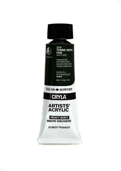 Cryla Heavy Body Artists' Akrilik Boya 75ML N:379 Terre Verte Hue