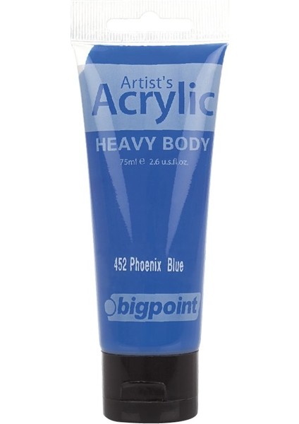 Akrilik Boya 75ML 452 Phoenix Blue