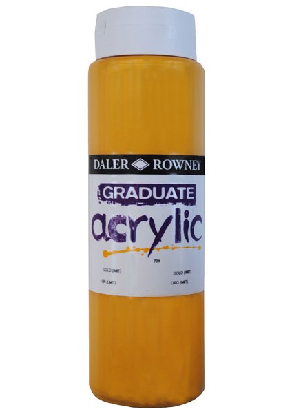 Graduate Akrilik Boya 500ML N:701 Gold