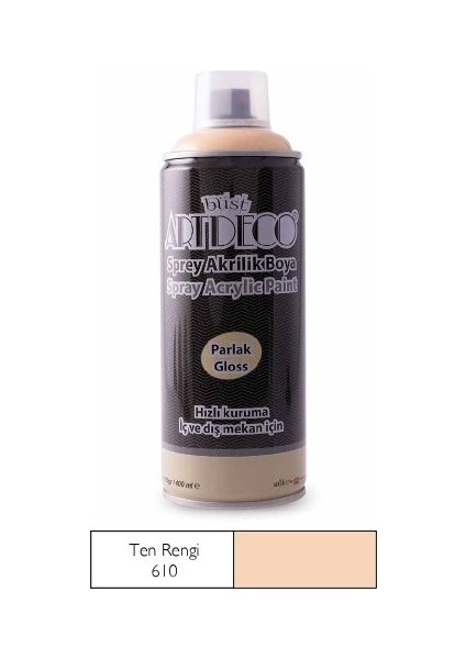 Sprey Akrilik Boya Ten Rengi 400ML