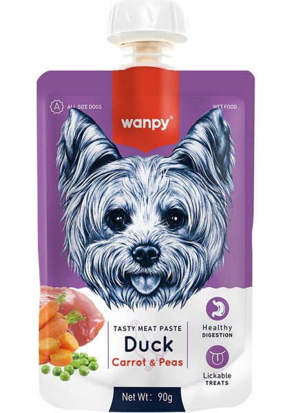 Taze Ördekli&havuçlu Köpek Et Ezmesi 90 gr