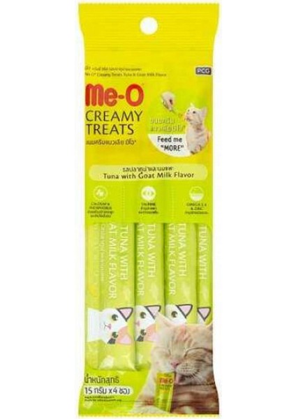 Creamy Tonbalıklı&keçi Sütlü 4X15 gr