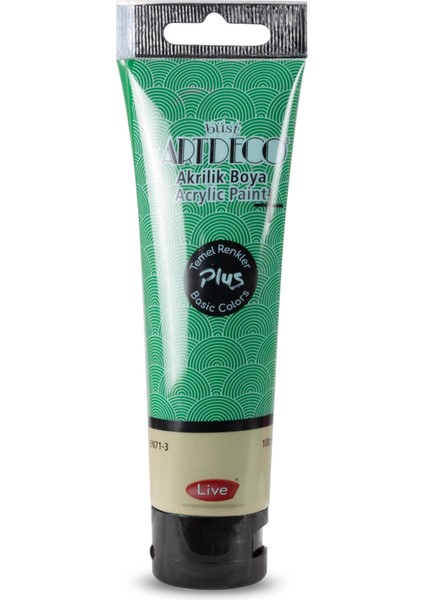 Plus Akrilik Boya 100ML Tüp Sap Yeşili 468