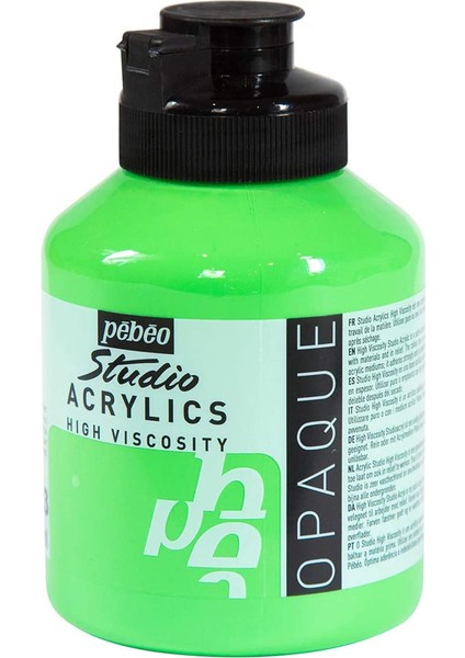 Studio Akrilik Boya 500ML N:43 Cadmium Green