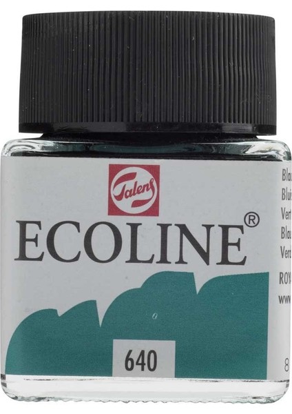 Ecoline Sıvı Suluboya 30ML 640 Bluish Green